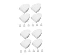 Yardwe Lot De 2 Embouts Décoratifs en Plastique pour Poteaux De Clôture Parterres De Fleurs Balustrades 10 Pièces X 2