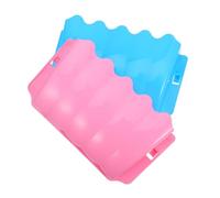 Yardwe Lot de 2 Filets à Foin pour Lapins Et Petits Animaux - Support d'herbe Externe - Lisse pour Un Entretien Facile