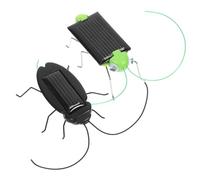 Yardwe Lot de 2 Jouets Éducatifs à Solaire Sauterelle et Insectes Réalistes pour Garçon et Filles Apprentissage Solaire Jouets Scientifiques pour École