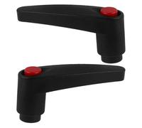 Yardwe Lot de 2 Molettes de Réglage Universelles M8 en Polyamide pour Fauteuil Roulant, Pièces de Rechange Compactes et Légères, Poignées de Commande Ergonomiques Adaptées aux Fauteuils