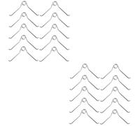 Yardwe Lot De 2 Ressorts De Rechange Pour Sécateur De Jardin En Acier Inoxydable Pour Ciseaux Longévité 10 Pièces X 2