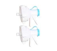 Yardwe Lot de 2 Robinets à Embout en Plastique Réutilisables pour Distributeur D'eau, Bouchon Anti-poussière, pour Bouteilles et Seaux D'eau en Extérieur