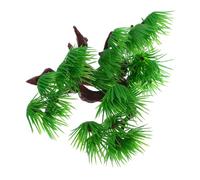 Yardwe Lot De 2 Roches Naturelles pour Aquarium Bonsaï Décoration Pin Artificiel