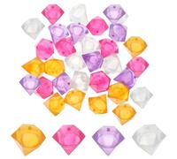 Yardwe Lot de 24 Cubes de Glace Réutilisables en Pp pour Vin et Whisky, Pierres à Vin Résistantes, Refroidissement Rapide, Faciles à Nettoyer, Maison Bureau