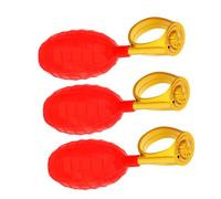 Yardwe Lot de 3 Anneaux à Jet d'eau en Plastique Solide pour Farces à l'eau du 1er Avril, Jouets Parodiques Légers et Portables, pour Fêtes en Intérieur et Extérieur, Jeux Amusants