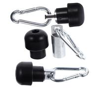Yardwe Lot De 3 Connecteurs pour Équipement De Fitness Butée De Câble Adaptateur De Poulie pour Câble Métallique Connecteur De Butée De d'exercice De Remplacement