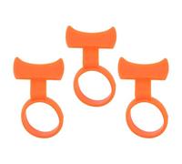 Yardwe Lot de 3 Protège-médiators Antidérapants pour Guitare Taille M, Accessoires en Caoutchouc Confortables pour Guitare Acoustique et Électrique, Outil Pratique pour Fingerstyle et