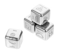 Yardwe Lot De 4 Dés À Motifs Interchangeables pour Une Soirée Romantique Idée De pour Un Dîner Romantique Un Anniversaire Un Mariage Une Fête Un Anniversaire De Mariage en