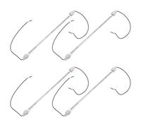 Yardwe Lot De 4 Lampes Chauffantes De Rechange pour Poulailler Accessoires De Chauffage pour Poulailler Lampe De Cuisson De Rechange Accessoires pour Four Pièces De Chauffage pour