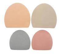 Yardwe Lot de 4 Pierres décoratives pour Aquarium : graviers colorés pour bocaux à Poissons, Galets décoratifs pour fontaines, jardinières et habitats pour Animaux.