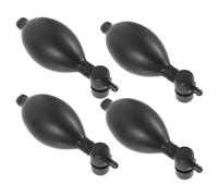 Yardwe Lot de 4 poires à air en latex pour tensiomètre - Pompe de gonflage manuelle de rechange - Poire en latex pour tensiomètre portable à brassard