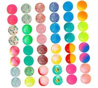 Yardwe Lot De 48 Balles Rebondissantes En Plastique Pour Distributeur Automatique