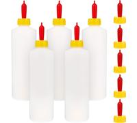 YARDWE Lot de 5 biberons en forme d'agneau - Pour nourrir les animaux - Pour nourrir le lait de chèvre - Pour moutons et agneaux