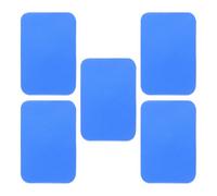 Yardwe Lot de 5 Éponges de Nettoyage pour Raquette de Ping-pong, Éponge en Caoutchouc Bleue, Nettoyage Doux et Portable pour Entretien du Caoutchouc, pour Tennis de Table Intérieur