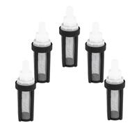 Yardwe Lot de 5 Filtres pour Pompe Submersible, Crépine Micro-Filtre en Acier Inoxydable de 9 Millimètres, Protection Anti-débris pour Pompe à Eau de Bassin et Jardin, Facile à Démonter