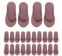 Yardwe Lot de 50 Chaussures de poupée Miniatures, Sandales, Tongs, Pantoufles en Plastique, Accessoires pour poupées de 11 Pouces, Filles et garçons, Jouet d'été pour la Plage