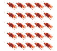 Yardwe Lot de 50 Faux Cafards en Plastique Insectes Réalistes en Plastique Farces d'halloween Jouets Fantaisie pour Fête d'halloween Décorations du Jour du Poisson D'Avril 4
