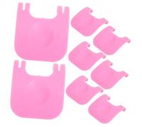 Yardwe Lot de 8 Pinces en Plastique pour Cages de Petits Animaux Boucles de Fixation Stables et Résistantes Accessoires pour Cages de et Rongeurs Installation Facile et Rapide