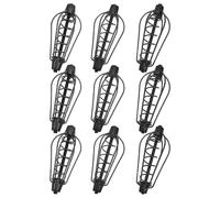 Yardwe Lot de 9 Cages à appâts métalliques : 20 g/25 g/30 g, leurres de pêche à Ressort, Lanceur pour Lancer précis - Accessoire de Fixation d'appâts pour la pêche en Plein air