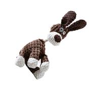 Yardwe Mâcher pour Chien Résistant Corde de Coton Solide Peluche Cornée Colorée 1 Pièce Interactif pour Chiots Soin Dentaire et Stimulation Ludique