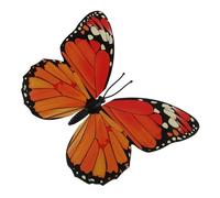 Yardwe Magnétiques 3D Papillons Simple Couche Insectes Aimants Bricolage Artisanat Art Mural en Plastique Papillons Sculptures Photo Prop pour Bureau à Domicile Jardin Décor 30 Cm