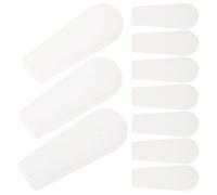 Yardwe Manchon de Doigt de Jeu en Caoutchouc Blanc, Lot de 10pcs, Couvercle Antidérapant pour Pince à Griffes de Machines de Jeu, Solide
