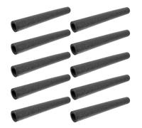 Yardwe Manchon Isolant Tuyau en Mousse Pe pour Tuyaux de Chauffage Noir, 12pcs, Protection Thermique et Conservation Chaleur