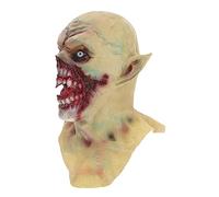 Yardwe Masque Halloween Vampire Latex pour Adultes Costume Effrayant Complet pour Fête de Mascarade et Cosplay Accessoire pour Halloween et Festivals Fantômes