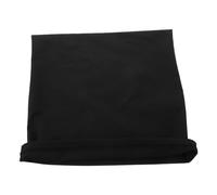 Yardwe Masque Intégral Noir en Tissu Oxford Respirant Capuche Couvrant Tout le Visage, Accessoire de Costume Réaliste pour Cosplay Prison et Films