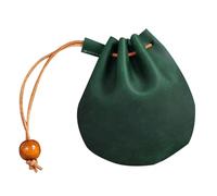 Yardwe Mini Bourse en Cuir Vintage, Porte-Monnaie Léger Et Élégant pour Clés, Billets Et Pièces, pour Paquet à Main Ou Voyage