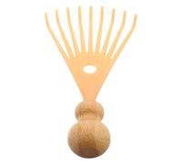Yardwe Mini Masseur de Tête Portable Beige Outil Massage Chevelu Précis pour Relaxation et Du Stress Au Bureau Maison