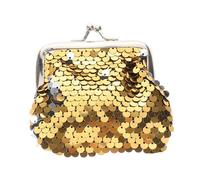 Yardwe Mini Portefeuille À Paillettes Tendance Pochette Réversible À De Fête pour Garçons Et Filles
