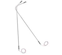 Yardwe Modèle Lumineux Mini Lampadaire Décoratif pour Garçon et Filles 2Pcs Lampe LED Décoratif Micro Paysage Jouet Éducatif