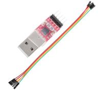 Yardwe Module de Connecteur USB Cp2102 5 Broches en Alliage, Conversion TTL | Transfert USB vers Rs232, États Suspendre Pris en Charge, Transmission D'événements, Noir Couleur Aléatoire
