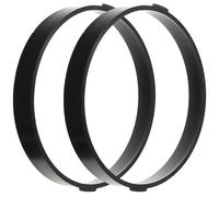 Yardwe Moule à Pavés Facile à Utiliser 2 Pièces en Plastique Réutilisable pour Créer des Chemins Ronds Décoratifs en Béton pour Patio et Rues