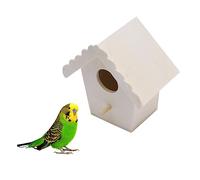 Yardwe Nichoir À Oiseaux en Bois Massif pour Oiseaux De Petite Et Moyenne Taille Idéal pour Lextérieur
