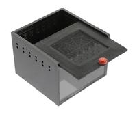 Yardwe Nichoir pour Reptiles avec Trous De Respiration Enclos en Acrylique pour Araignées Accessoire De Terrarium pour Couvercle Facile Daccès