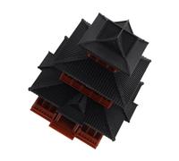 Yardwe Ornement de Jardin Zen Plastique Figurine de Asiatique pour Chinois et Accessoire de Décoration de Micro et Aquarium
