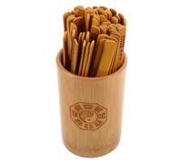 Yardwe Outil de Divination en Bambou pour Apprentissage du Classique des Changements avec Design Délicat, Enrichissement Culturel et Support de Décision, pour Contemplation et Guidance