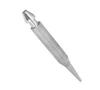 Yardwe Outil de mise en forme embouchure trompette en alliage, outil simple pour enlever bosses usage réparation trompette, portable et inoxydable pour musiciens d'orchestre
