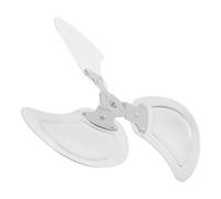 Yardwe Pale de Ventilateur Industriel 18 Pouces, Trois Feuilles, Alésage 8