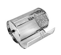 Yardwe Panier à Frites Acier Inoxydable Accessoire de Barbecue Panier à Griller pour BBQ et Friteuse Aérienne Facile à Nettoyer et