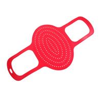 Yardwe Panier à Poulet Silicone Antiadhésif avec Poignée Support Multi Usage pour Rôtisserie Barbecue et Four Accessoire Sécurisé pour Dinde et Viandes Rôties