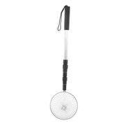 Yardwe Panier à Œufs Télescopique avec Manche Ergonomique Outil de Récolte Longue Portée Acier Inoxydable pour Poulailler Collecte Facile des Œufs Ferme et Extérieur