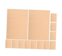 Yardwe Papier à Écrire en Braille 30 Feuilles Jaunes Claires 22x30 Cm Compatible Tableaux 4 et 9 Lignes Support Apprentissage Écriture Braille Fournitures Scolaires pour Débutants