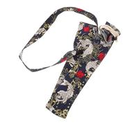 Yardwe Paquet de Transport pour Flûte Longue en Coton avec Doublure Douce, Bandoulière Confortable et Léger pour Voyages et Performances en Extérieur