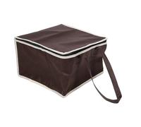 Yardwe Paquet Isotherme Portable Alimentaire Grosse Capacité | Non-tissé, Léger et Résistant, pour Boissons et Aliments, Coloris Café, Usage Camping et Stockage