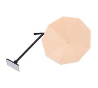Yardwe Parasol Miniature D’extérieur pour Maison de Poupée Modèle Grand Format Décoration Jardin et Terrasse Parasol Portable Accessoire Créatif pour Loisirs Couleur Neutre Matériau