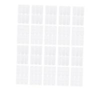 Yardwe Patchs de Soutien pour Oreilles Proéminentes en Tpu Blanc Colle Thermofusible, 20 Feuilles pour Modelage Invisible et Séances de Photographie