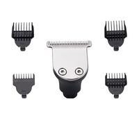 Yardwe Peigne à Queue et Accessoire pour Tondeuse à Barbe en Métal, Usage Professionnel en Salon Domicile, Corps et Tête Détachables